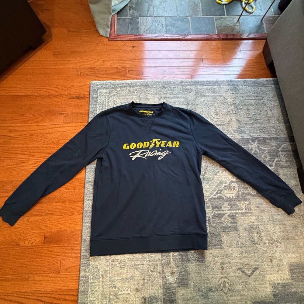 Men’s Lucky Brand Blue Crewneck Sweater